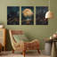 3 Piece Wrapped Canvas Print