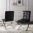 Walsh 18.25'' H Tufted Faux Leather Upholstered Side Chair-1670099905