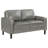 Regenal Upholstered Track Arm Loveseat Grey-901987852