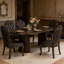 Table de salle à manger ovale à double piédestal-1618735088