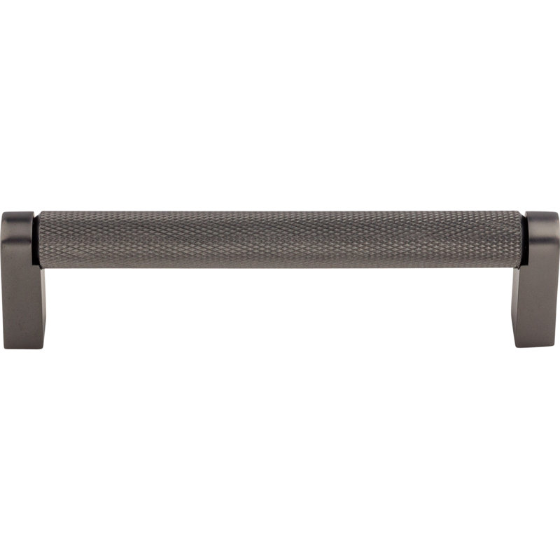 Ash Gray Steel Modern Industrial Bar Pull Handle