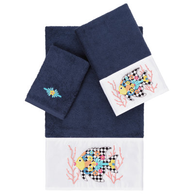 FELIZ 3 Piece Turkish Cotton Towel Set
