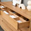 Armoire décorative simple en bois massif pour chambre à coucher