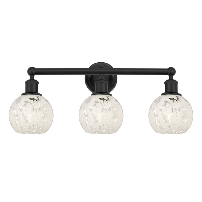 Berdene 3 - Light Dimmable Vanity Light, Matte Black