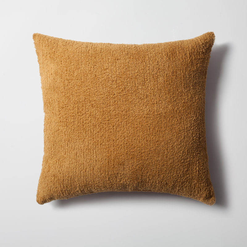 Javade Square Cushion, Mustard