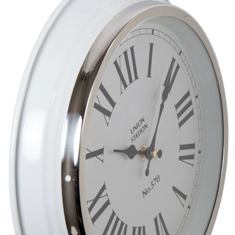 Horloge murale 13,5 po Brecken