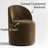 4 - Person Dining Table Sets With 52'' Solid Round Table & 4 Upholstered Chenille Swivel Chairs-1945192707-1920671257