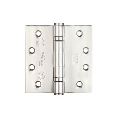 10cm H x 10cm W Butt Bearing Pair Door Hinges