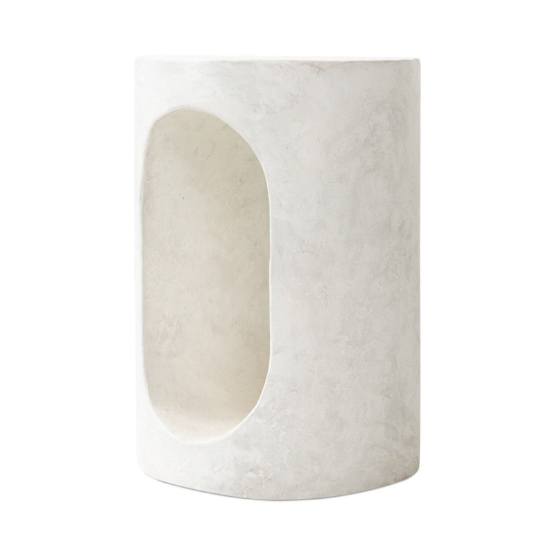Samson End Table, White