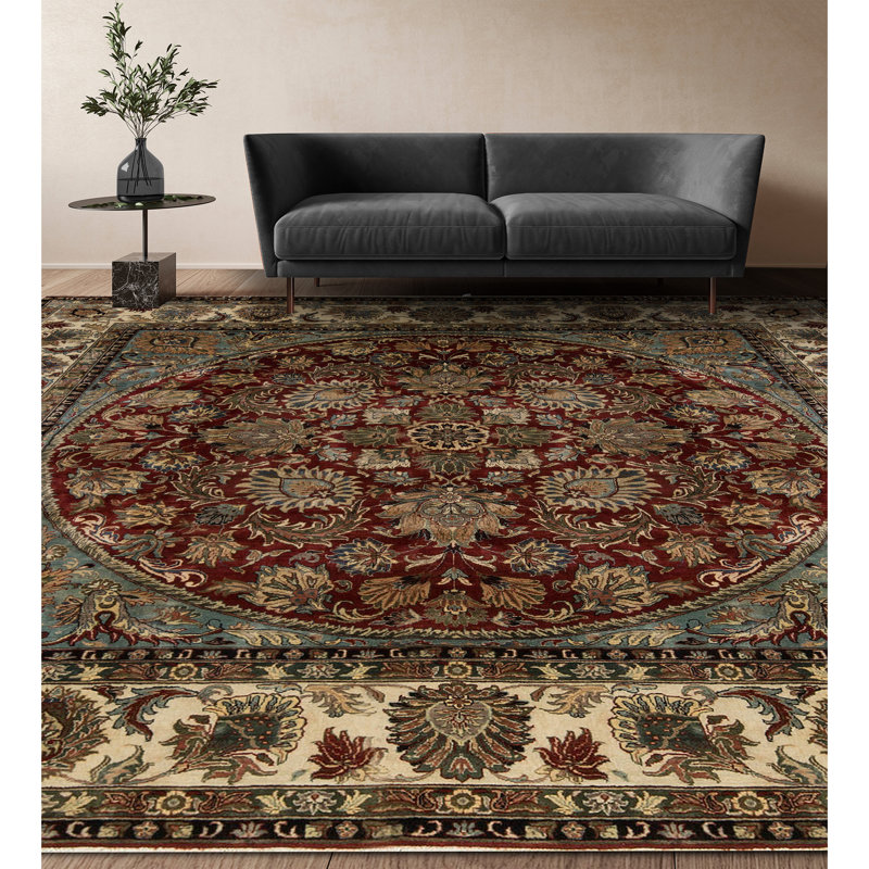 Sona One-of-a-Kind Rectangle 9'6" x 9'11" Hand Knotted Area Rug