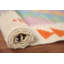 Tapis oriental multicolore en laine Kilim 3 x 17