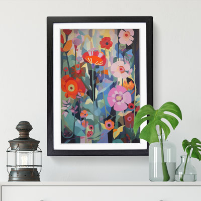 Retro Flowers Vol.2 - Single Picture Frame Print