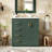 30'' Solid Wood Frame Bathroom Vanity With Ceramic Sink, 3 Drawers & Soft Closing Doors For Ample Storage-116332456