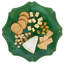 Berry & Thread Scalloped Charger/Platter - Basil-1329173408