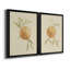«Dappled Oranges I», ensemble de 2 reproductions d'art sur toile encadrées-1287344883-1287344886
