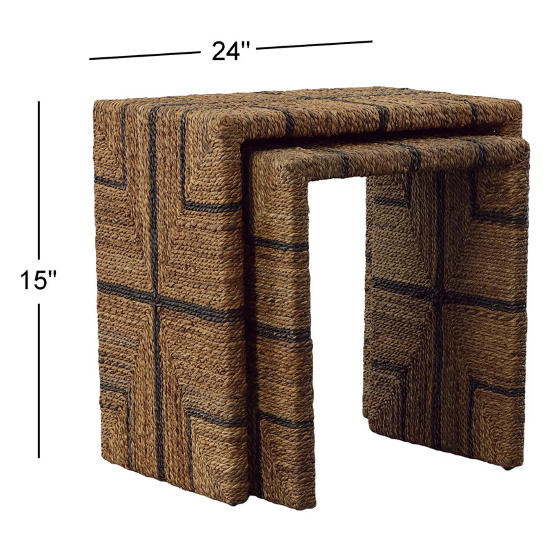 Fox Nesting End Table