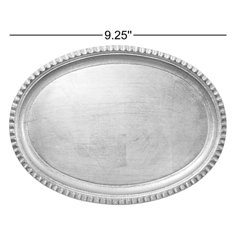 Florentine Solid Wood Tray, Gold