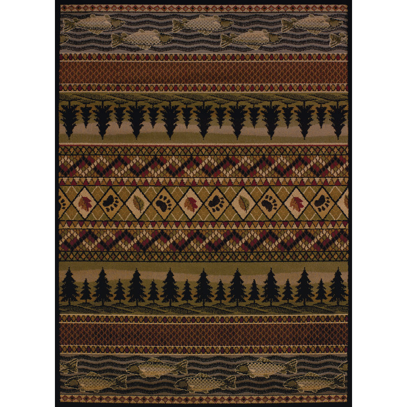 Sayre Animal Print Indoor Rug, Rectangle 5'3" x 7'2"