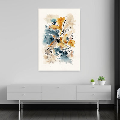 Contemporary Art Abstract Contemporary Modern Wall Art by Isabel Aguilar Alonso - Wrapped Canvas Print