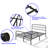 14" Metal Bed Frames  , No Box Spring Needed, Platform Bed Noise Free, Bedrooms With Elegant Modern Design,king-155294138