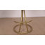 Tabourets de bar Abreha avec structure en forme de S et base ronde-466862718