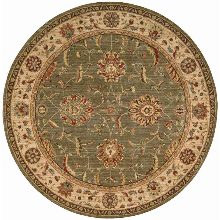 Iulfrith Wool Oriental Indoor Rug