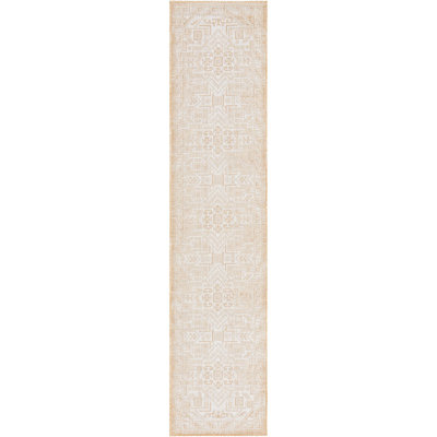 Oriental Area Rug in Ivory