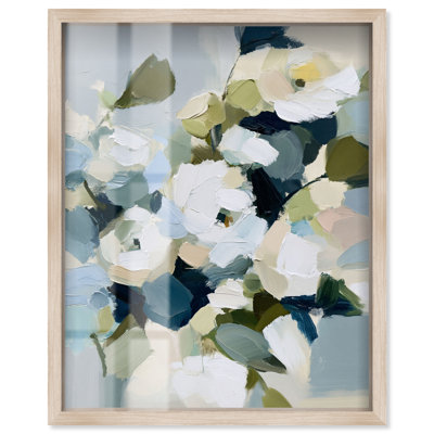 Art mural fleurs bleues arctiques de l'Arctique Blooms II