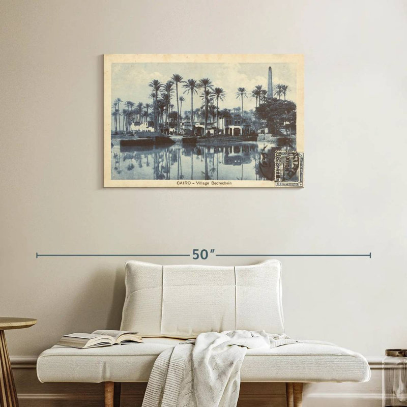 Rorry Cairo Village, 24" H x 36" W