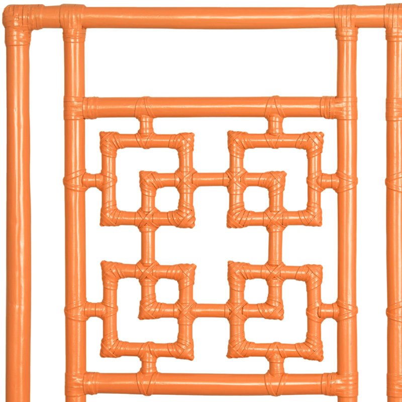 Palm Springs Low Profile Standard Bed, King, Citrus Orange