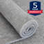 Sous-tapis moelleux en feutre à 100 % de qualité supérieure Eco-Plush (1/4 po)-1218046332