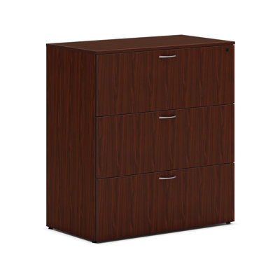Mod 36" Wide 3 -Drawer File Cabinet