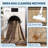 2x6 Washable Neutral Runner Rug – Minimalist Bordered Print, Non-Slip TPR Backing, Soft Thin Mat for Entryway, Kitchen (Black)-122151784