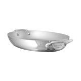 Mauviel M'cook 5-Ply Oval Pan With Cast Stainless Steel Handles