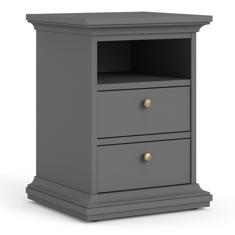 Huey Piece Bedroom Set, Grey