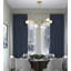Lustre modulaire moderne 6 lumières Pamelita