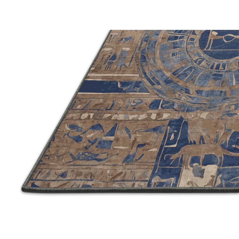 Tapis gris soyeux et moelleux, Rond 3 pi