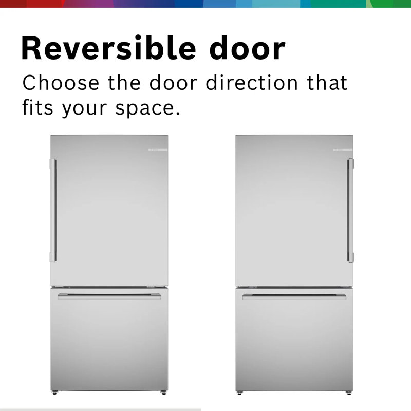 100 Series 33" Bottom Freezer Refrigerator