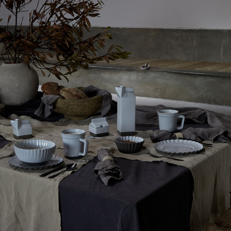 Maria Handmade Tablecloth, Mint
