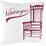 Vivacious Cotton Throw Pillow