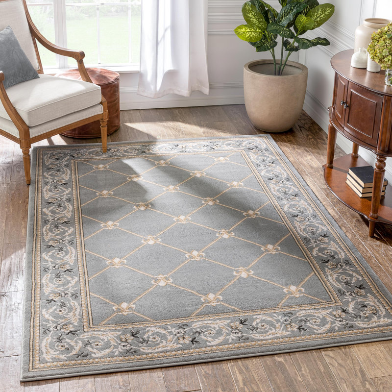 Oriental Synthetic Area Rug, Rectangle 200 x 280cm