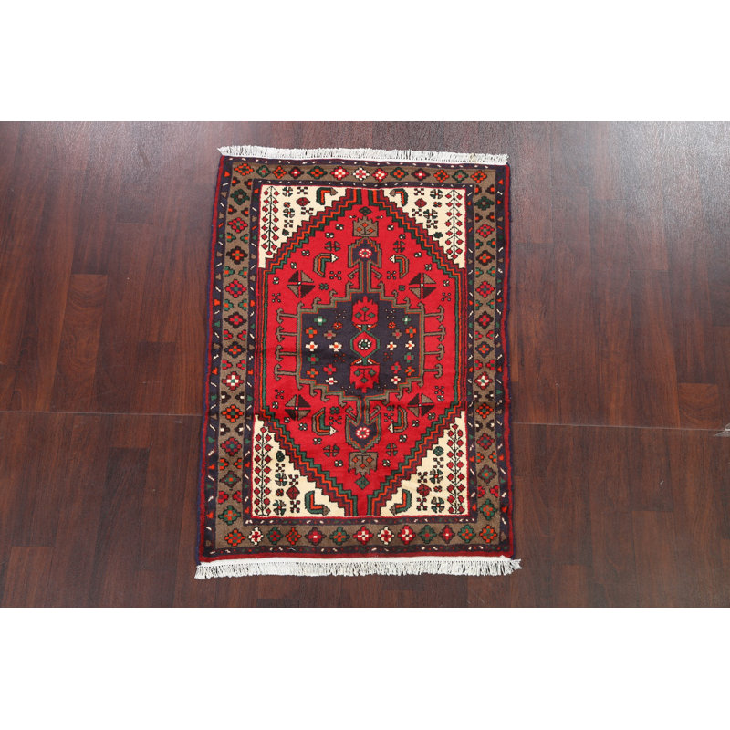 Tapis tribal à motif géométrique traditionnel 3 x 5