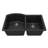 Karran Quartz 32'' X 21'' Double Bowl 60/40 Undermount Kitchen Sink Kit-50597827