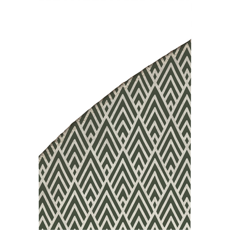 Tapis de jeu Chevron Spike, Chimichurri / vert