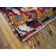 Antique Moroccan - Boucherouitte Hallway Runner Wool Multicolor Rug