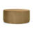Evan Round Leather Top Coffee Table