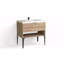 Modo 36" W Freestanding Single Bathroom Vanity with Dean Leg-2131032091-2101857576-2101857586