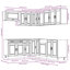 Maribeth 11 Piece Kitchen Cabinet Set-783706910