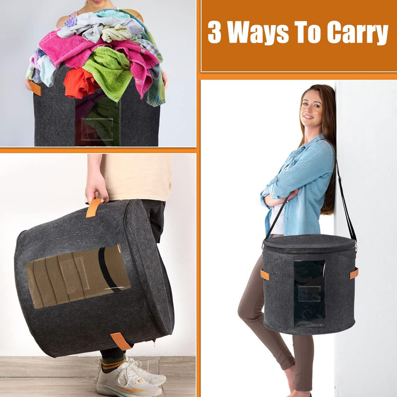 Latitude Run® Fabric Bin