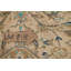Tapis unique en laine noué à la main de 9 pi 8 po x 12 pi 6 po des années 1960 Shoniqua
